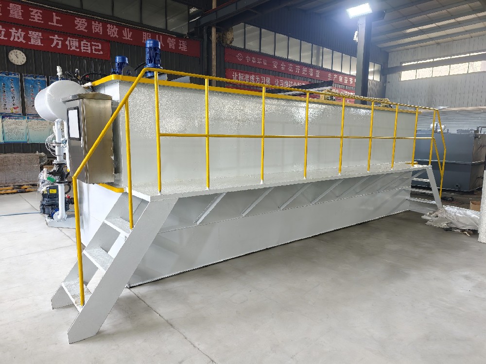 布草洗滌廢水處理中溶氣氣浮機的應用方案